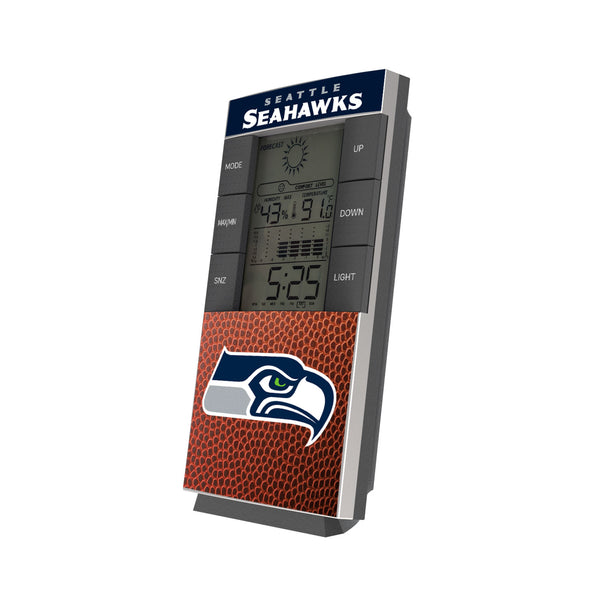 Seattle Seahawks Football Wordmark Digital Desk Clock