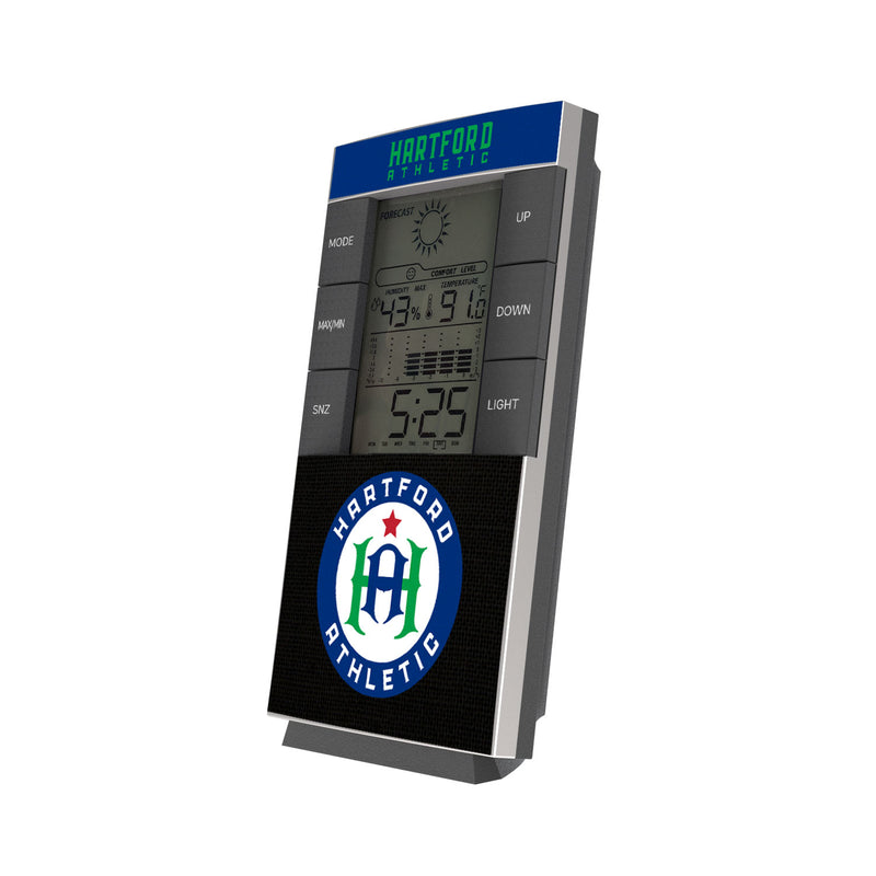 Hartford Athletic  Solid Wordmark Digital Desk Clock