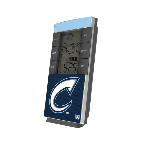 Columbus Clippers Solid Wordmark Digital Desk Clock