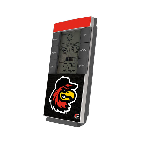 Rochester Red Wings Solid Wordmark Digital Desk Clock