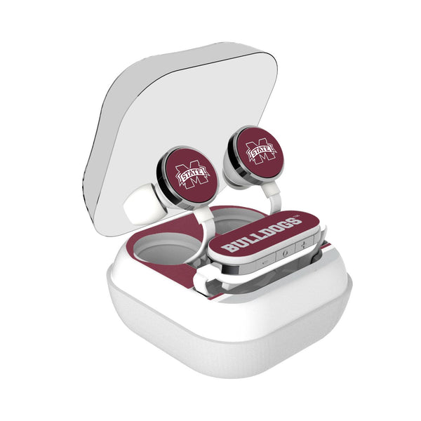 Mississippi State Bulldogs Stripe Wireless Earbuds