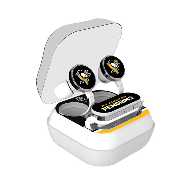 Pittsburgh Penguins Stripe Wireless Earbuds