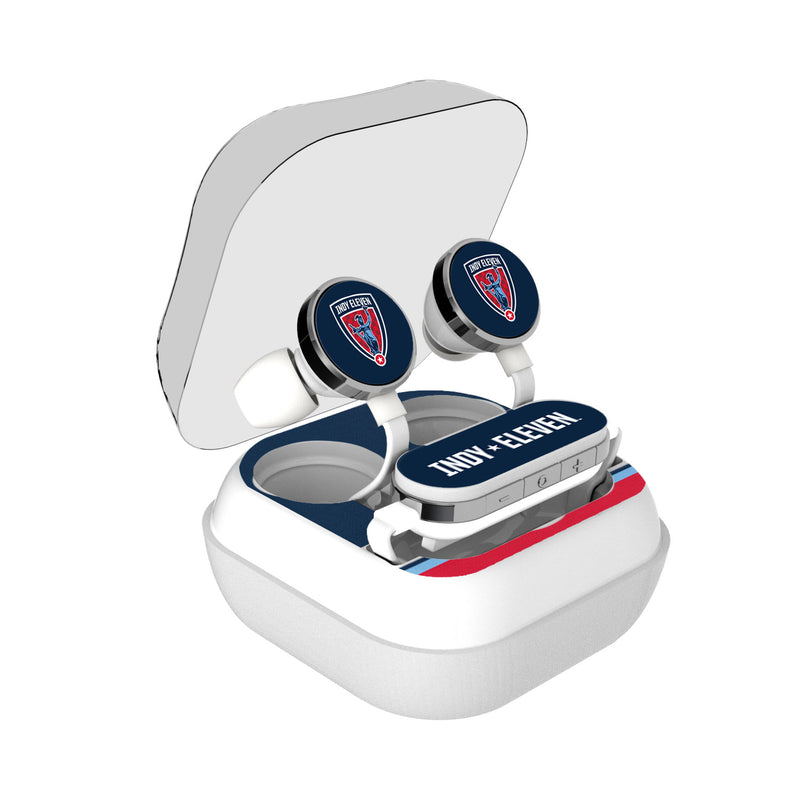 Indy Eleven  Stripe Wireless Earbuds