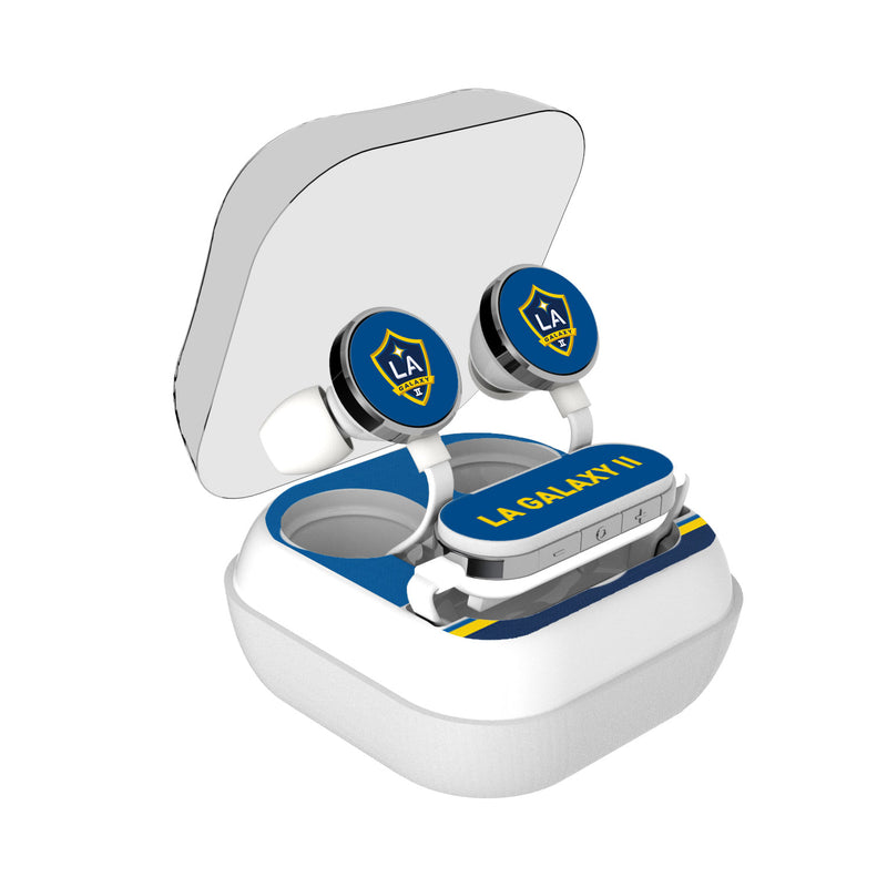 LA Galaxy II  Stripe Wireless Earbuds