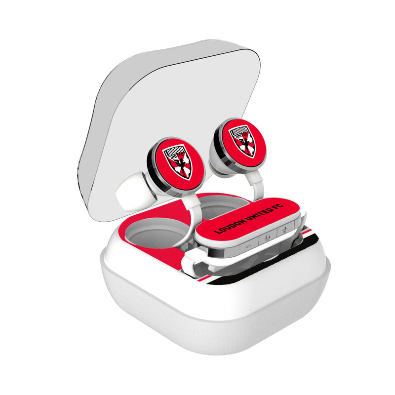 Loudoun United FC  Stripe Wireless Earbuds