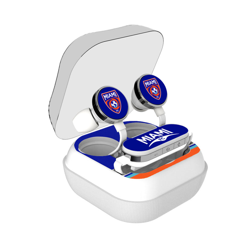 Miami FC  Stripe Wireless Earbuds