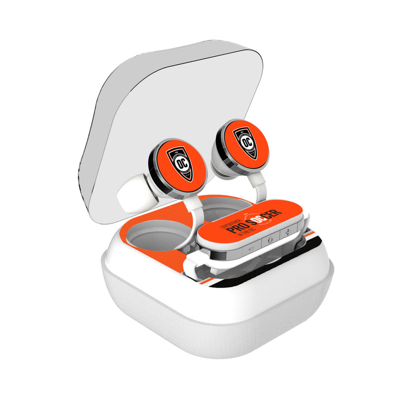 Orange County SC  Stripe Wireless Earbuds