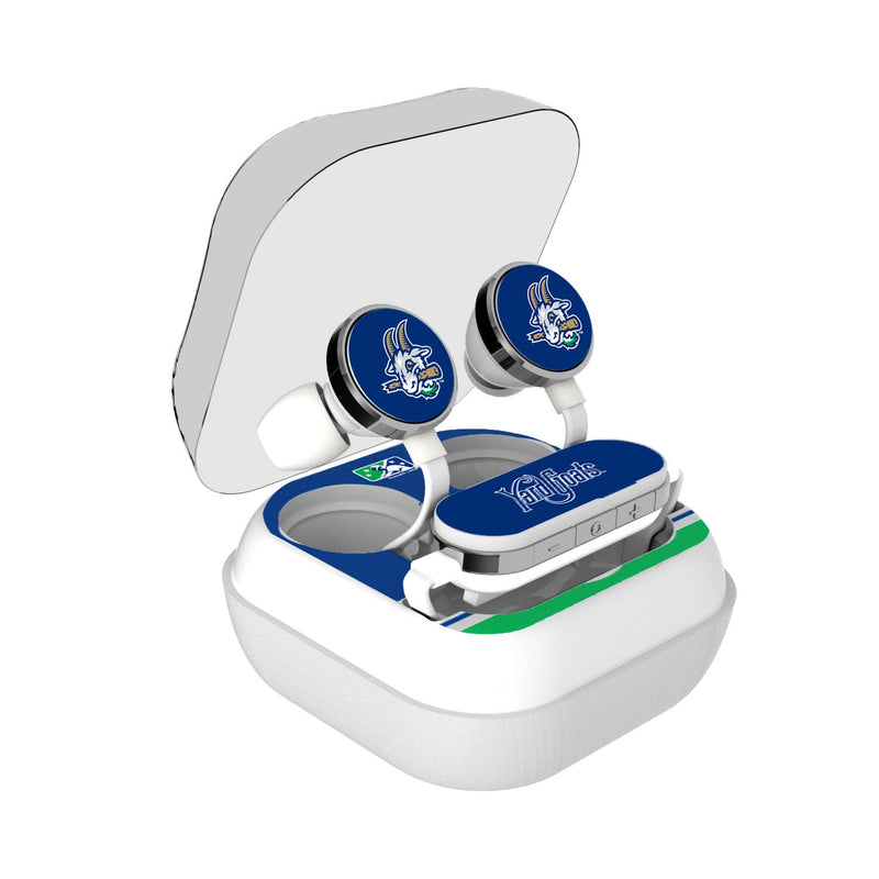 Hartford Yard Goats Stripe Wireless Earbuds