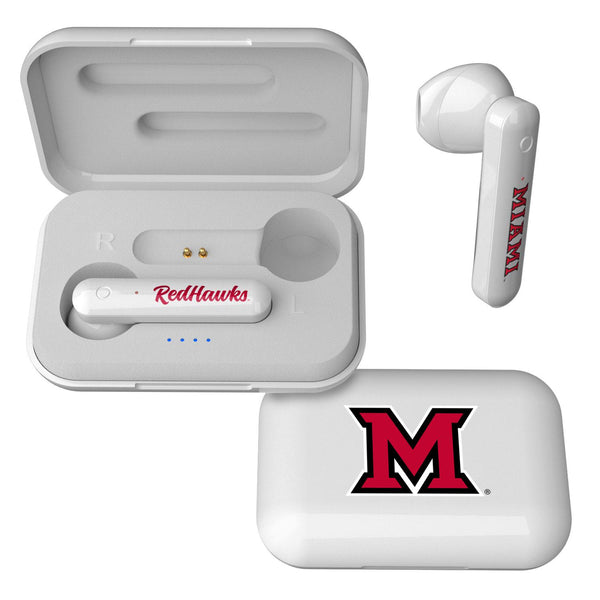 Miami RedHawks Insignia Wireless TWS Earbuds