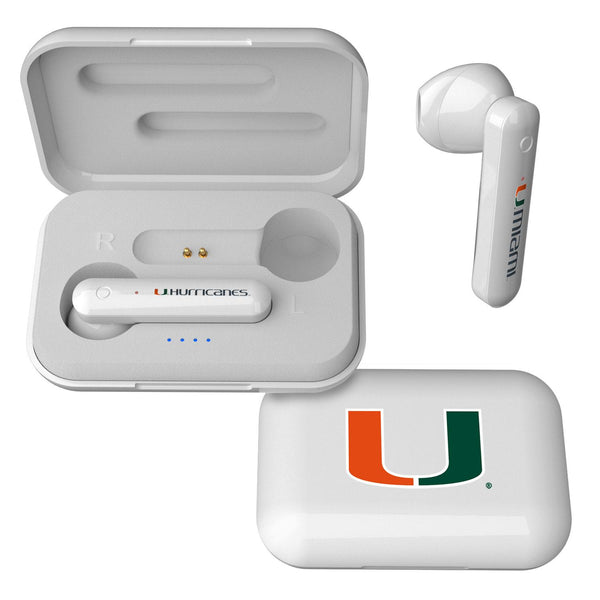 Miami Hurricanes Insignia Wireless TWS Earbuds