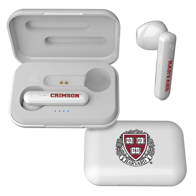 Harvard Crimson Insignia Wireless TWS Earbuds
