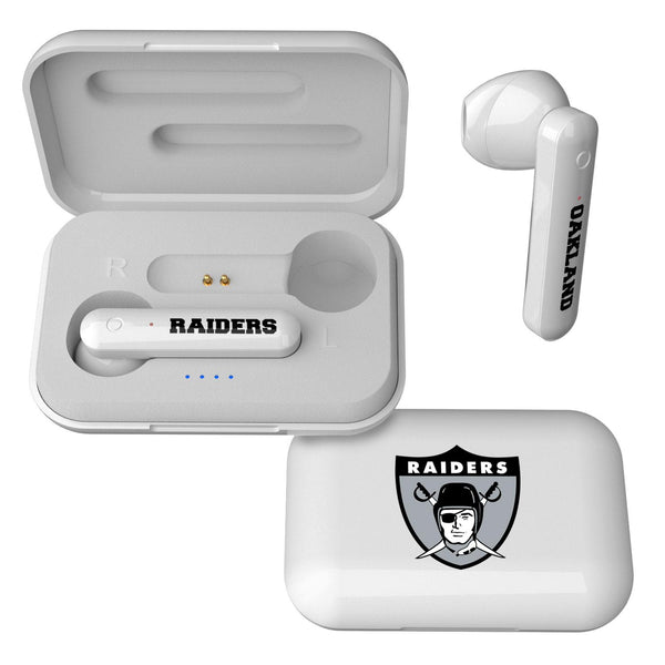 Oakland Raiders 1963 Historic Collection Insignia Wireless TWS Earbuds