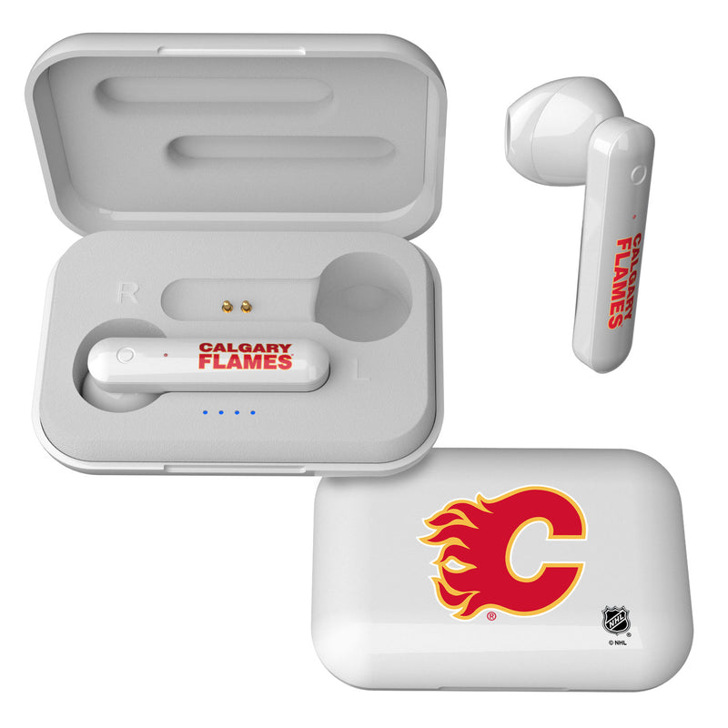 Calgary Flames Insignia Wireless Earbuds