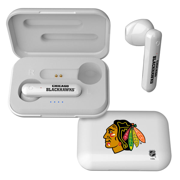Chicago Blackhawks Insignia Wireless Earbuds