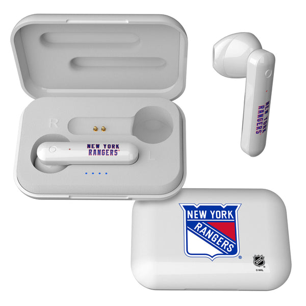 New York Rangers Insignia Wireless Earbuds