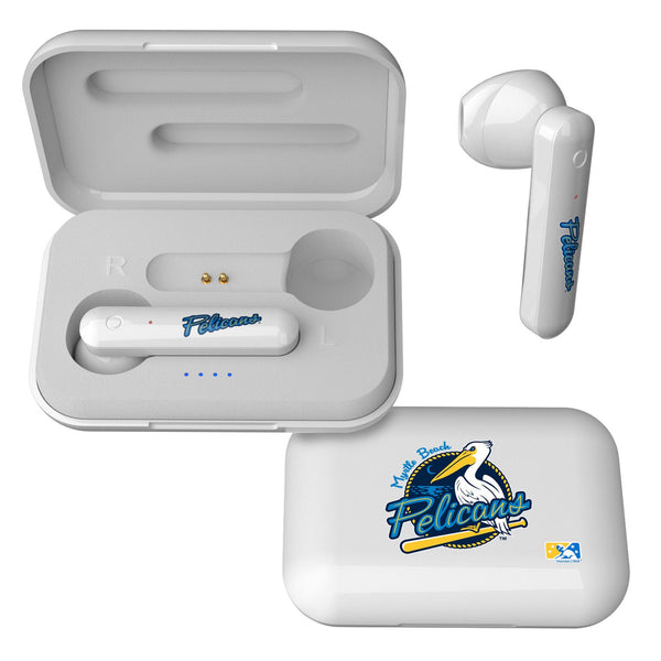 Myrtle Beach Pelicans Insignia Wireless TWS Earbuds