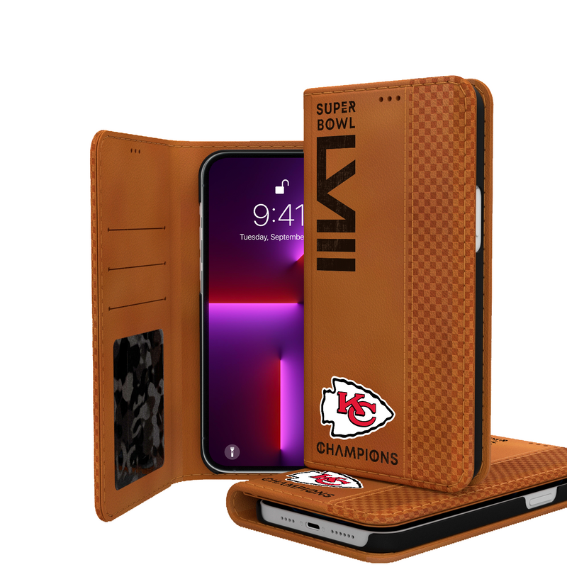 Kansas City Chiefs 2024 Super Bowl iPhone Folio Phone Case