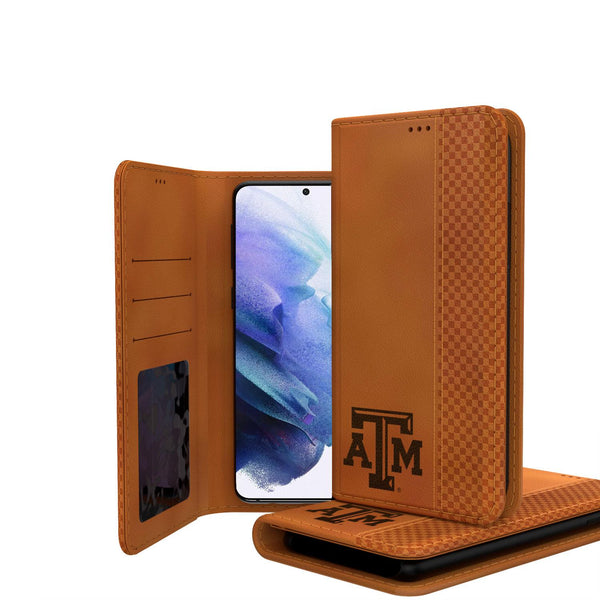 Texas A&M Aggies Burn Galaxy Folio Phone Case