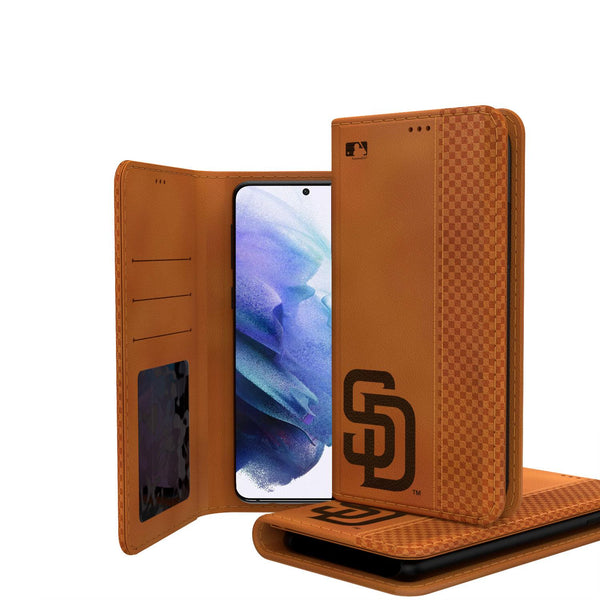 San Diego Padres Burn Galaxy Folio Phone Case
