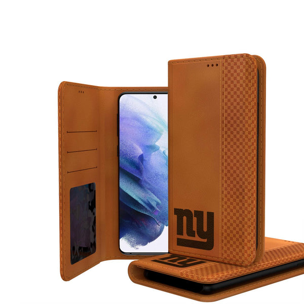 New York Giants Burn Galaxy Folio Phone Case
