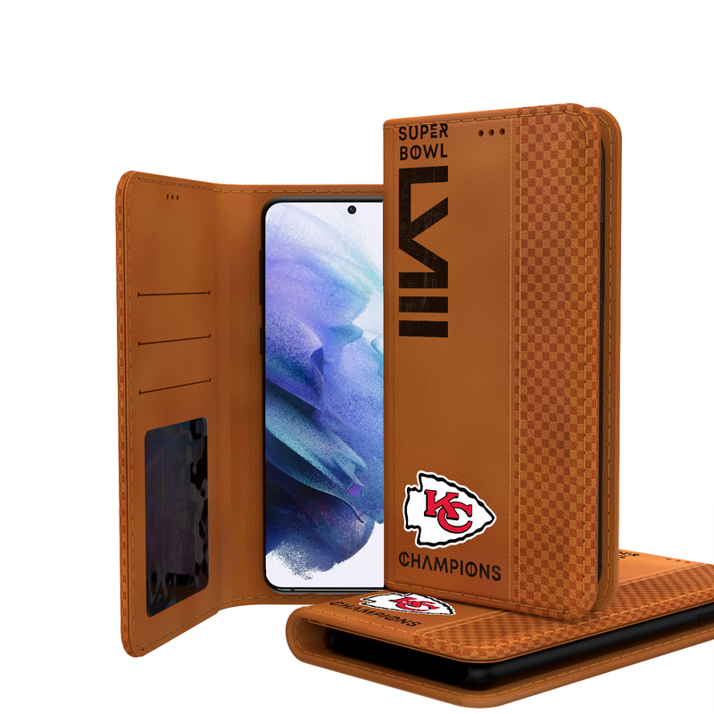 Kansas City Chiefs 2024 Super Bowl Galaxy Folio Phone Case