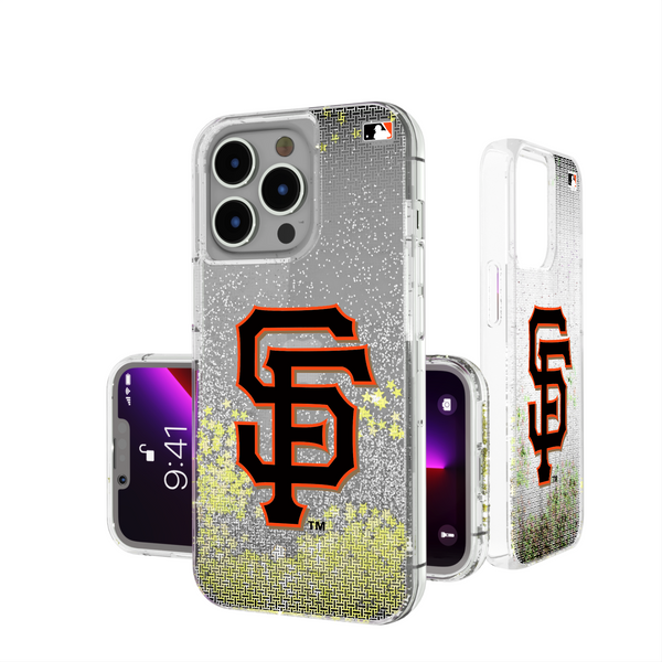 San Francisco Giants Linen iPhone Glitter Phone Case