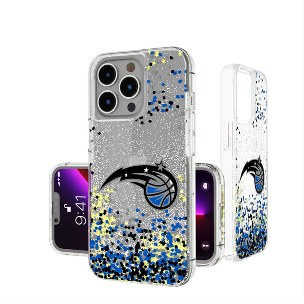Orlando Magic Confetti iPhone Glitter Case