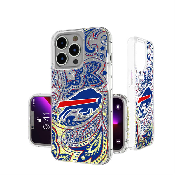 Buffalo Bills Paisley iPhone Glitter Case