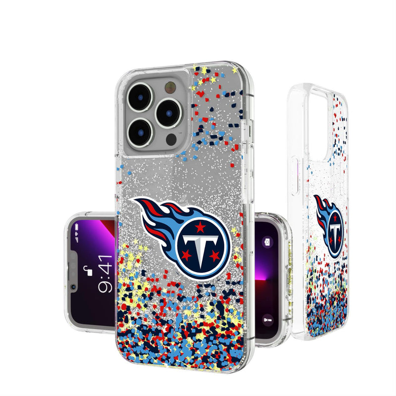 Tennessee Titans Confetti iPhone Glitter Case