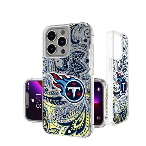 Tennessee Titans Paisley iPhone Glitter Case