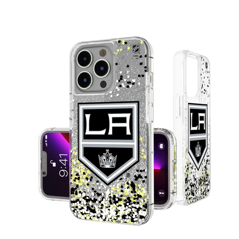 LA Kings Confetti iPhone Glitter Case