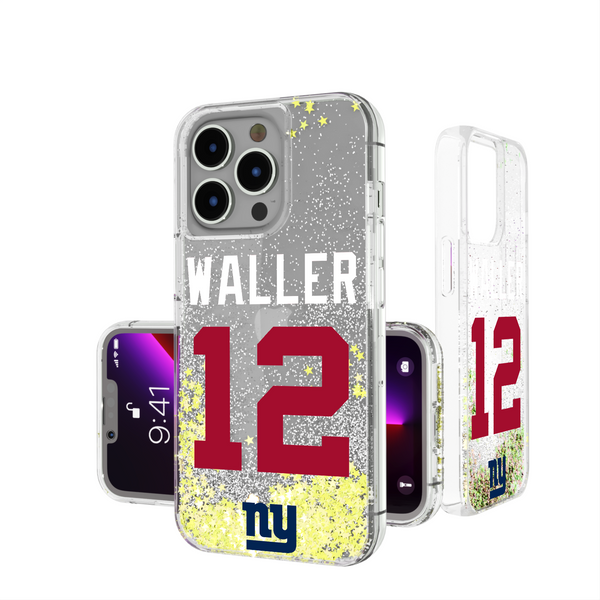 Darren Waller New York Giants 12 Ready iPhone Glitter Phone Case