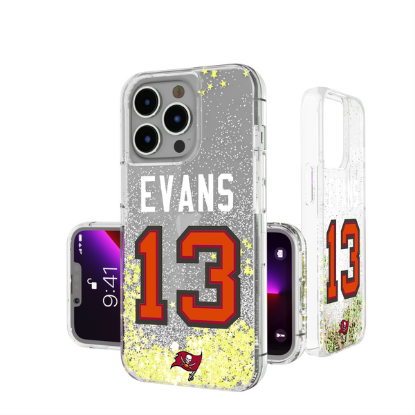 Mike Evans Tampa Bay Buccaneers 13 Ready iPhone Glitter Phone Case