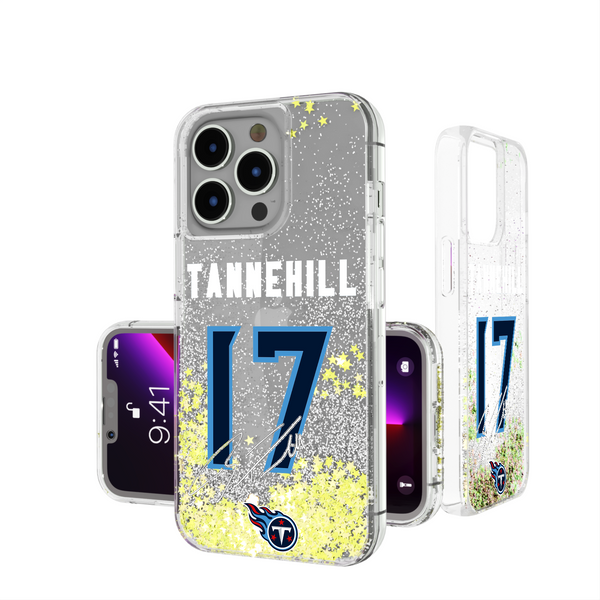 Ryan Tannehill Tennessee Titans 17 Ready iPhone Glitter Phone Case