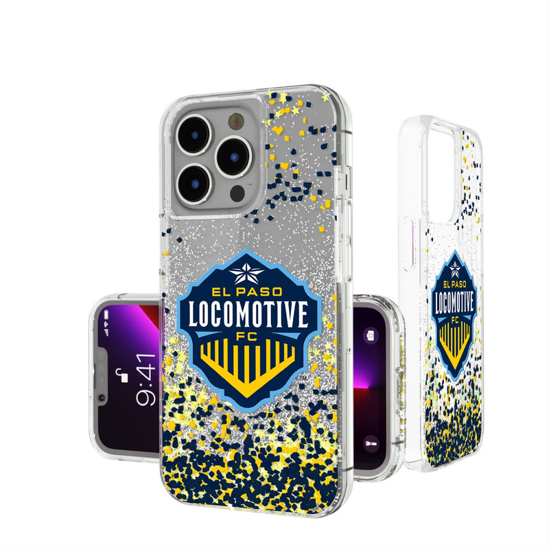 El Paso Locomotive FC  Confetti Gold Glitter iPhone 7 / 8   Case