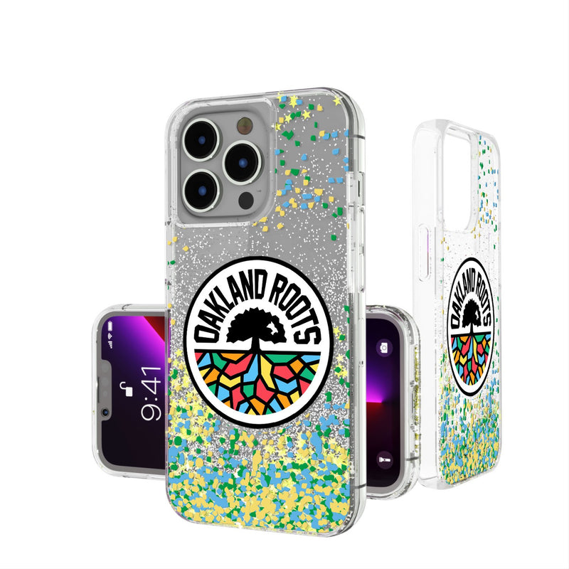 Oakland Roots SC  Confetti Gold Glitter iPhone 7 / 8   Case