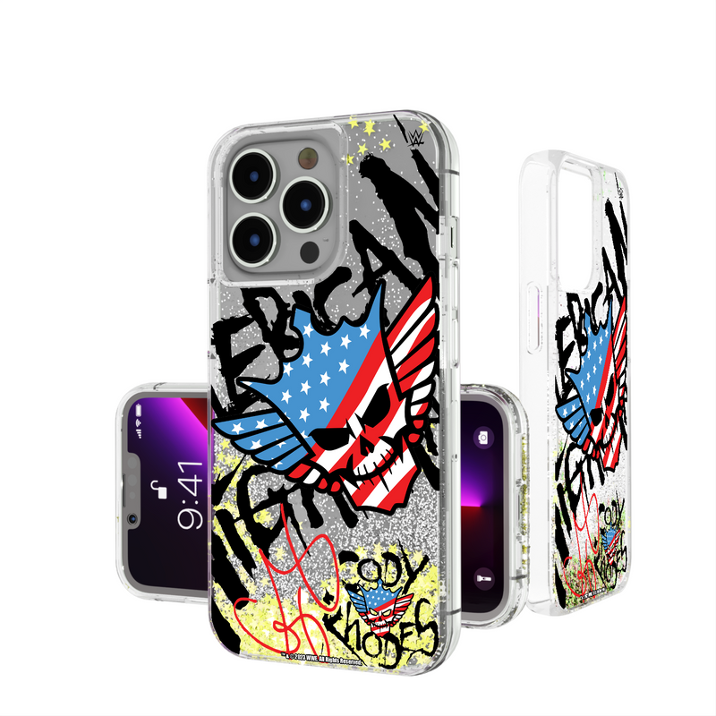 Cody Rhodes Impact iPhone Glitter Phone Case