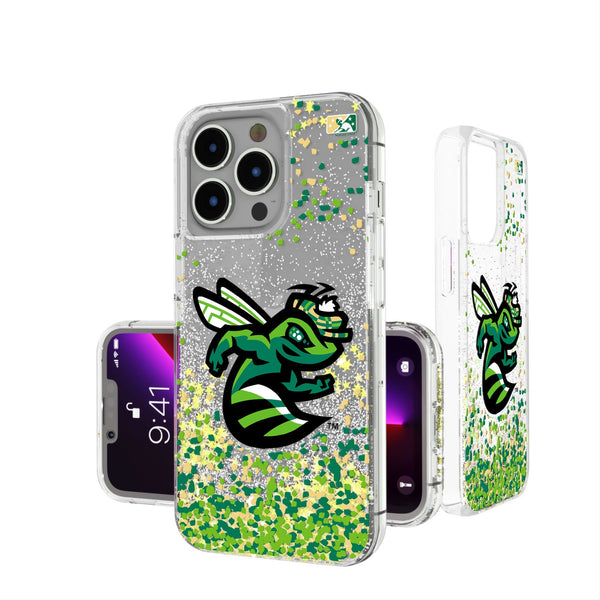 Augusta GreenJackets Confetti iPhone Glitter Case