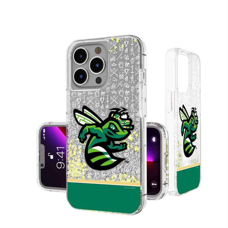 Augusta GreenJackets Memories iPhone Glitter Case