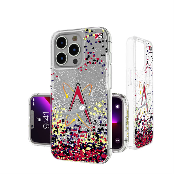 Albuquerque Isotopes Confetti iPhone Glitter Case