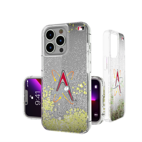 Albuquerque Isotopes Linen iPhone Glitter Phone Case