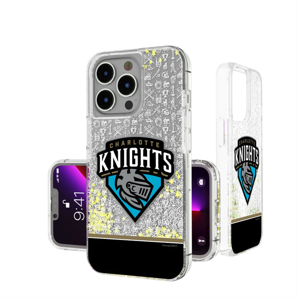 Charlotte Knights Memories iPhone Glitter Case