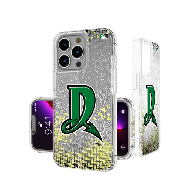 Dayton Dragons Linen iPhone Glitter Phone Case