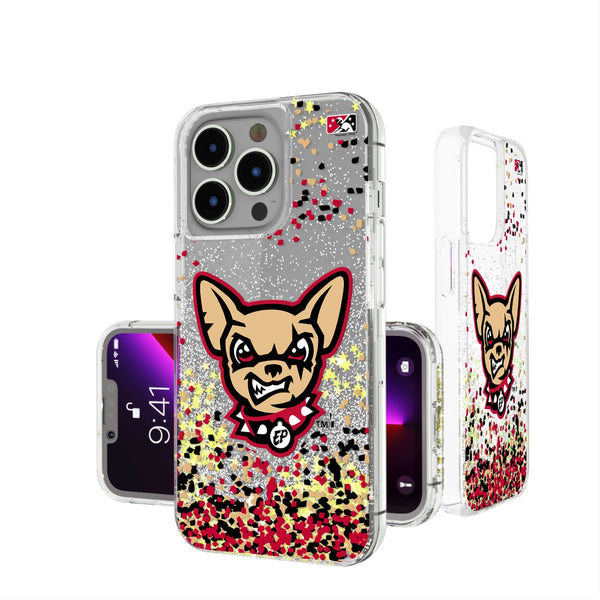 El Paso Chihuahuas Confetti iPhone Glitter Case