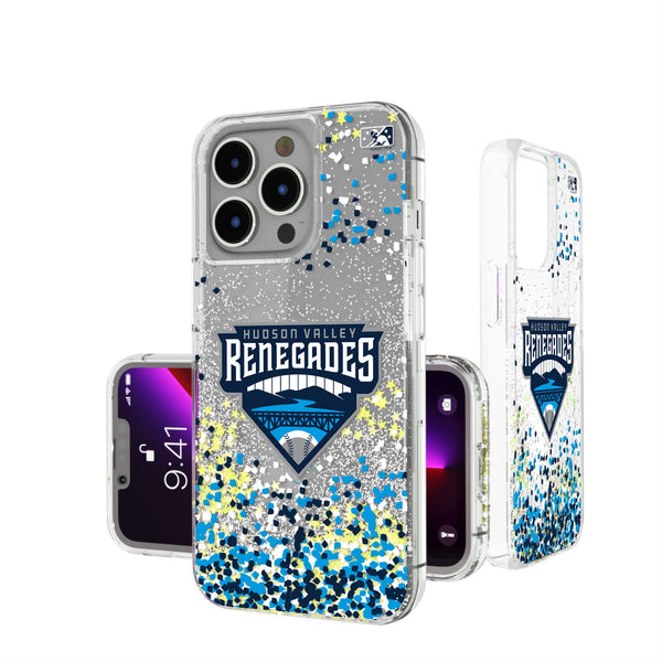 Hudson Valley Renegades Confetti iPhone Glitter Case