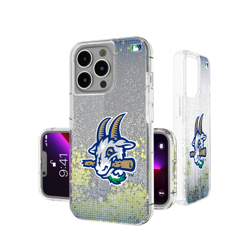 Hartford Yard Goats Linen iPhone Glitter Phone Case