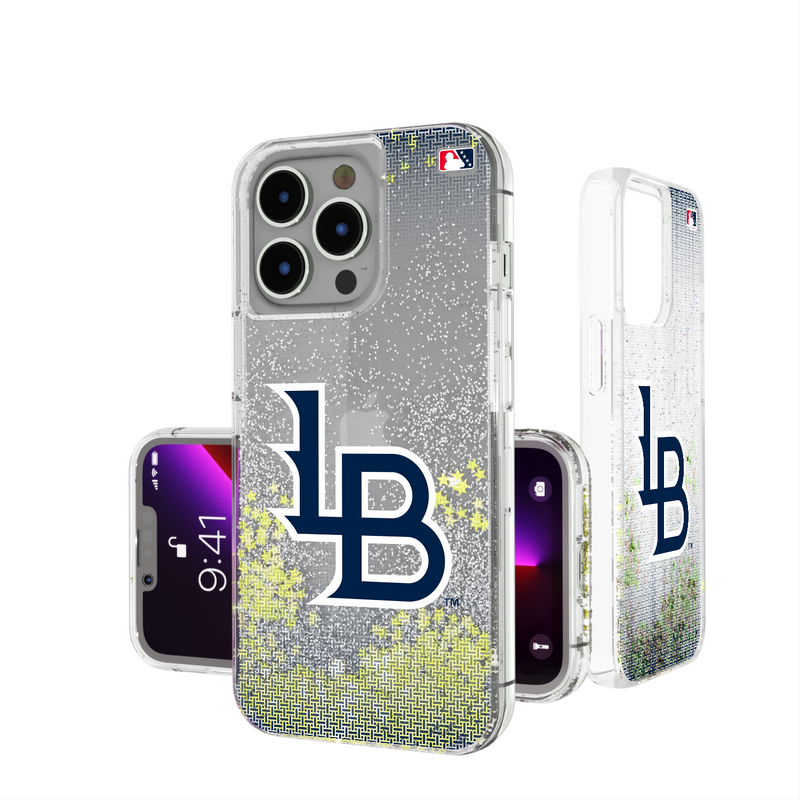 Louisville Bats Linen iPhone Glitter Phone Case