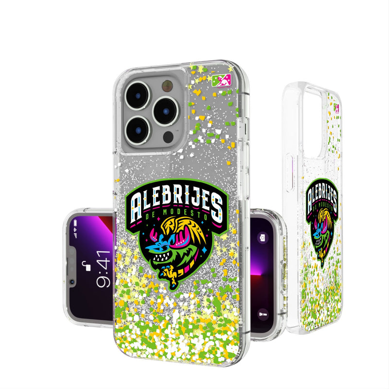 Modesto Alebrijes Confetti iPhone Glitter Case