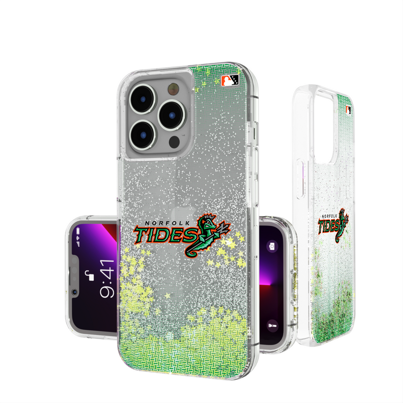 Norfolk Tides Linen iPhone Glitter Phone Case