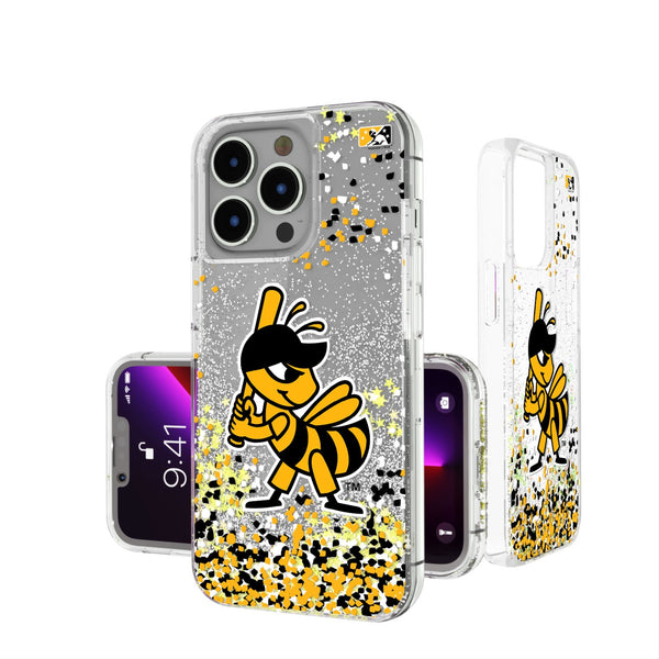 Salt Lake Bees Confetti iPhone Glitter Case